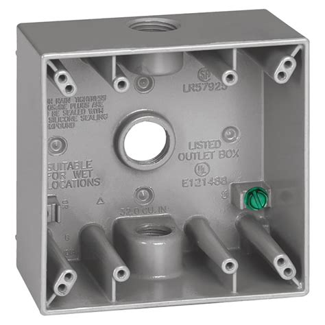 weathertight junction box|Weatherproof Junction Boxes at Lowes.com.